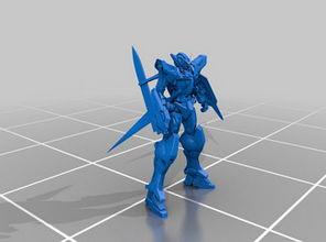 高达模型最新爆料下载,未来战士的全新进化与设计亮点  第3张